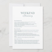 Tropical Shes viert een visvangst Kaart (Achterkant)