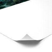 Tropical Split‑View Poster – Underwater & Island L (Coin)