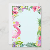 Tropical Summer 9th Birthday Invitation (Dos)