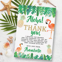 Tropical Summer Beach Luau Boys Baby shower