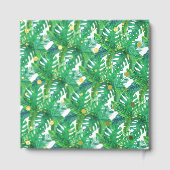 Tropical Summer Beach Luau Boys Baby shower Real (Verso)