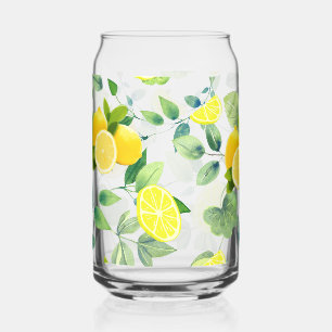 Tropical Summer Citrus vers sinaasappel citroen Sl Blikvorm Glas