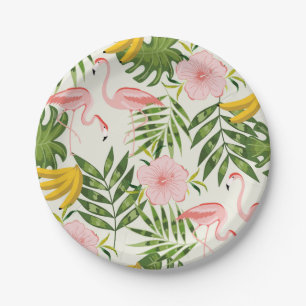 Tropical Summer Flamingo Paper Bord