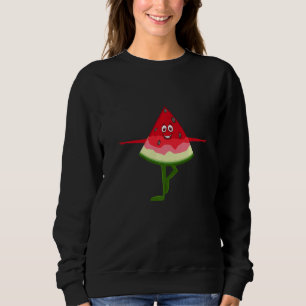 Tropical Summer Juicy Watermelon Yoga Instructor Trui