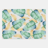 Tropical Summer Palm Feuille Motif (Devant 3)
