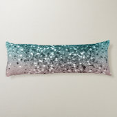 Tropical Summer Vibes Glitter #3 Lichaamskussen (Achterkant)