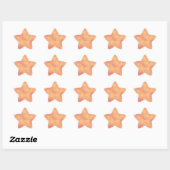 Tropical Sunrise Star Sticker (Vel)