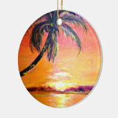 Tropical Sunset keepomwille ornament (Links)