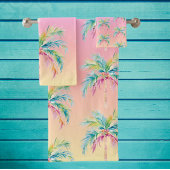 Tropical Sunset Palm Tree