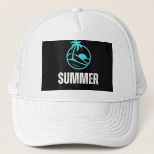 Tropical Sunset Palm Tree Summer Baseball Pet - Be