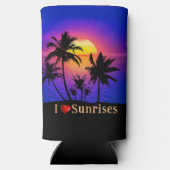 Tropical Sunset Palm Trees (Achterkant)
