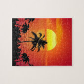 TROPICAL SUNSET PARADISE puzzle (Horizontal)