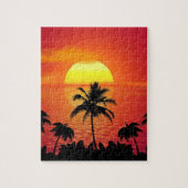 TROPICAL SUNSET PARADISE puzzle (Vertical)