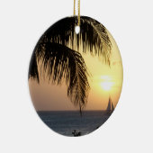 Tropical Sunset Sail Ornament (Rechts)
