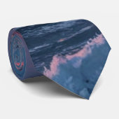 Tropical Sunset Stropdas (Opgerold)