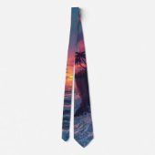 Tropical Sunset Stropdas (Achterkant)