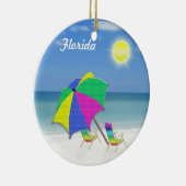 Tropical Thème de Noël Ornements de Floride (Droite)