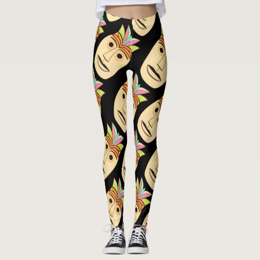 Tropical Tiki Leggings (Voorkant)