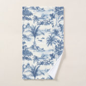 Tropical Toile de Jouy Bad Handdoek (Handdoek)