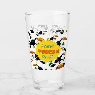 Tropical Toucans - Playful Jungle Glas