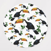 Tropical Toucans - Playful Jungle Labels (Design 2)