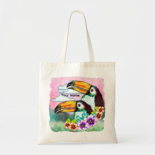 Tropical Toucans Tote Bag (Voorkant)