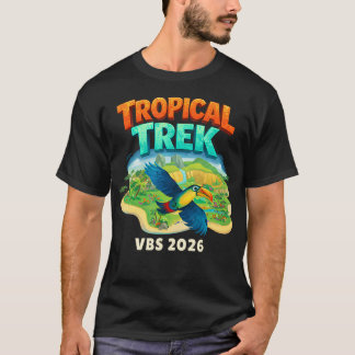 Tropical Trek Vbs 2026 Eilandvogel T-shirt