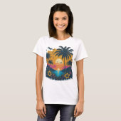 Tropical Twilight T-shirt (Voorkant volledig)
