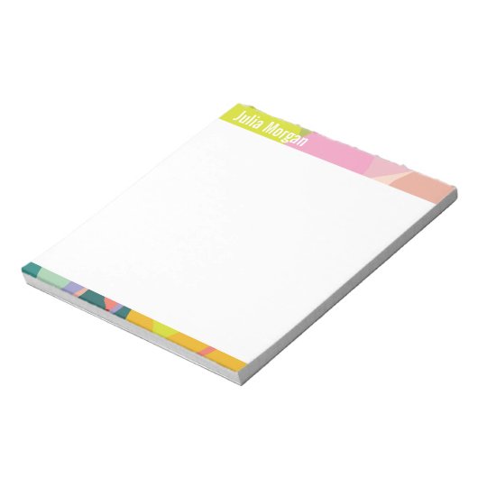 Tropical Vibes Colorful Notepad Notitieblok (Gedraaid)