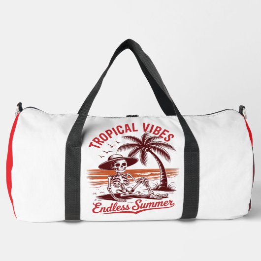 Tropical Vibes Endless Summer Skeleton Plunjezak (Voorkant)