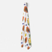 Tropical vruchtenseamless pattern stropdas (Achterkant)