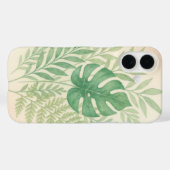 Tropical Watercolor Botanical  Case-Mate iPhone Case (Achterkant (horizontaal))