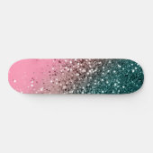 Tropical Watermelon Glitter Skateboard (Horizontaal)