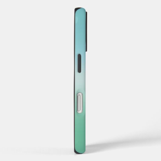 Tropical Waters Gradient Monogram Name  Case-Mate iPhone Case (Achterkant / Rechts)