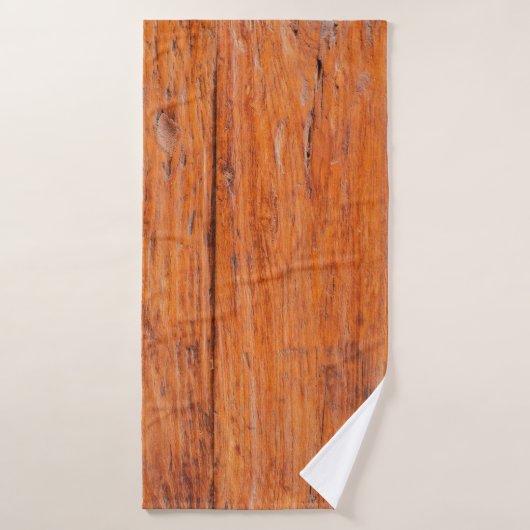 Tropical wood texture. abstract, home decor, backg (Serviette de bain)