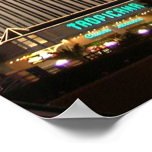 Tropicana Las Vegas Poster (Hoek)