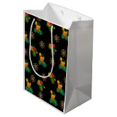 Tropicas - Sac cadeau Ananas Elegant Noir (Dos Angle)