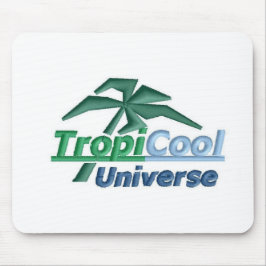 TropiCoolUniverse mousepad (wit) Muismat