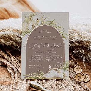  tropics Bat Mitzvah Folie Uitnodiging