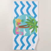 Tropics Beach Towel Strandlaken (Voorkant)
