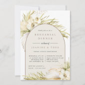 tropics ceremonie repesal Dinner Kaart (Voorkant)