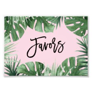 Tropics Favors Print Foto Afdruk