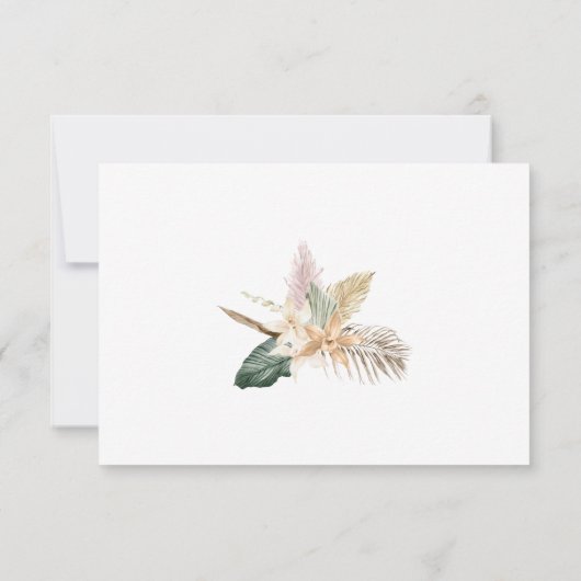 Tropiques dorés Monogramme Merci (Dos)