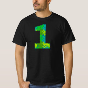 Tropisch 1 zomervakantie Mannen/vrouwen T-shirt