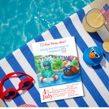 Tropisch 250 jaar vrijheid Poolparty