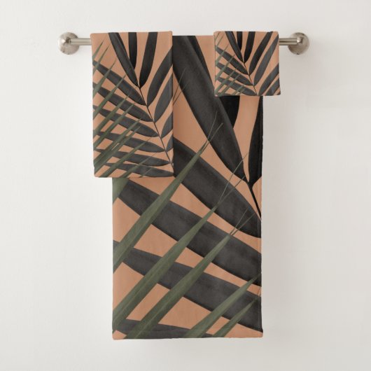 Tropisch Abstract palm Oasis #1 #tropical #decor  Bad Handdoek (Insitu)