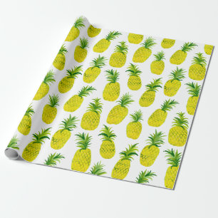 Tropisch anananas-feestje voor leuk inpakpapier