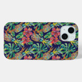 Tropisch anananas Hibiscus Pattern Case-Mate iPhone Case (Achterkant (horizontaal))