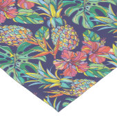 Tropisch anananas Hibiscus Pattern Medium Tafelloper (Hoek)