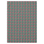 Tropisch anananas Hibiscus Pattern Tafelkleed (Voorkant)